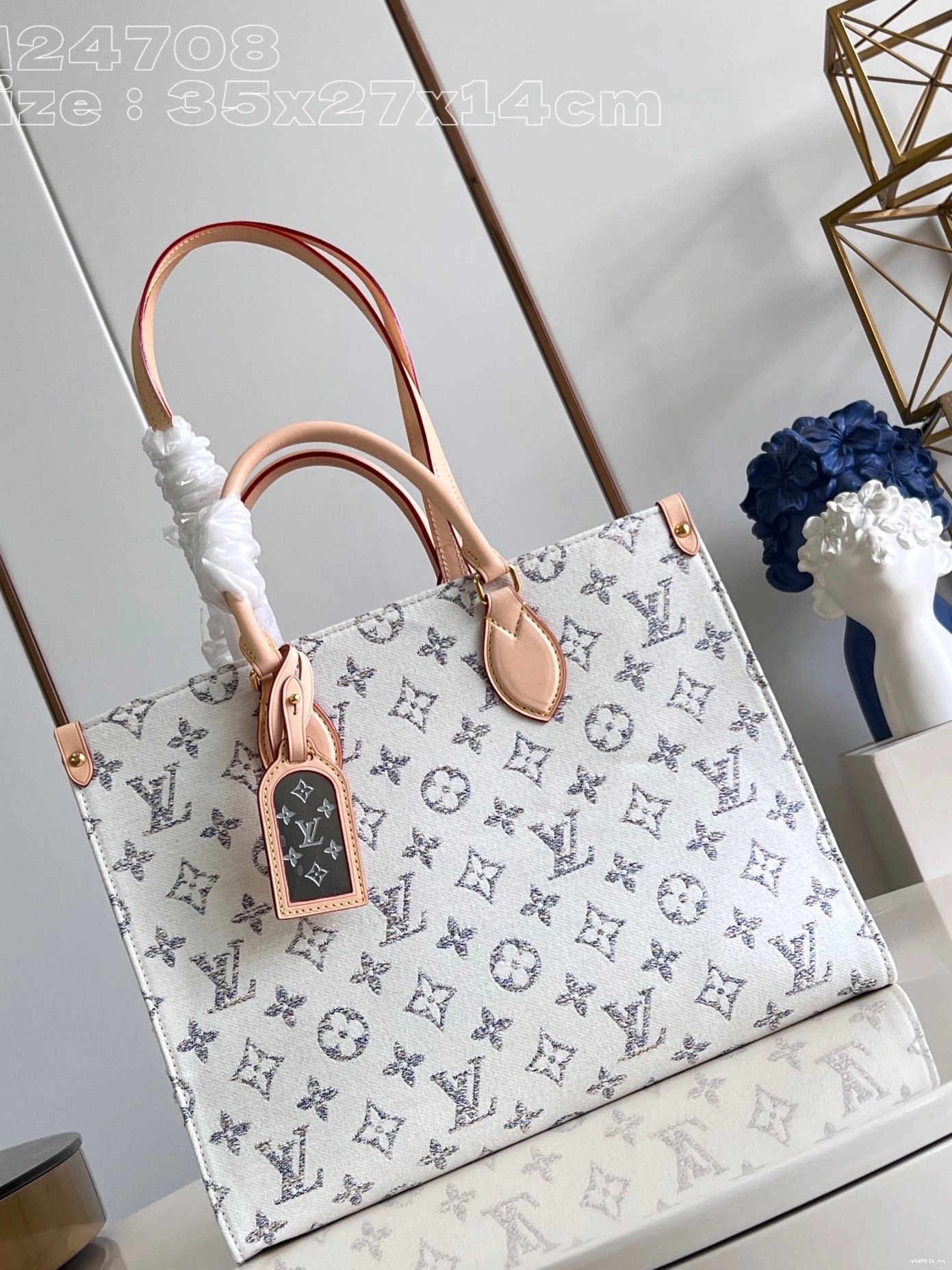 WIS ONTHEGO MM-35*27*14cm LOUIS VUITTON 0718